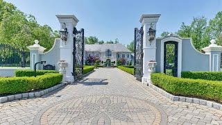 An Opulent French Estate in Alpine New Jersey [upl. by Rida]