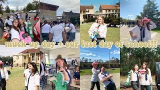 year 12 chronicles  muck up day  last day of classes  school vlog [upl. by Atneuqal]