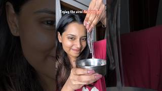 Flaxseed gel✨ hair hairgrowth flaxseedgel recipe haircare shorts diy haircare beauty [upl. by Toscano]