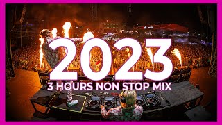 New Year Mix 2023  Best Mashups amp Remixes Of Popular Songs 2022 🎉  3 HOURS NON STOP DJ DANCE MIX [upl. by Gilberta]