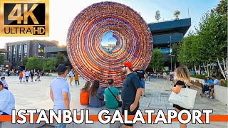 4k Istanbuls Marvelous Galataport Walking TourDiscover The Gateway to Modern CharmAugust 2023 [upl. by Frey]