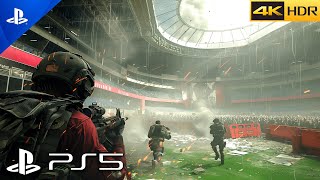 PS5 RUSSIAN STADIUM ATTACK  Realistic IMMERSIVE ULTRA Graphics Gameplay4K 60FPS HDR [upl. by Nilrev]