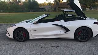 PCARMARKET Auction 2023 Chevrolet Corvette Stingray Convertible Z51 70th Anniversary [upl. by Esinned]