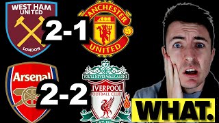 REACTING To PREMIER LEAGUE GAMEWEEK 9 what [upl. by Soalokcin772]