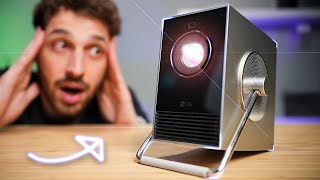 Der kleinste 4K Beamer der Welt  LG Cinebeam Q [upl. by Valdes]