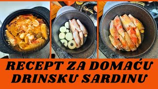 DRINSKA SARDINA RECEPT Ova sardina ne može da se poredi sa onom koju kupite u prodavnici [upl. by Llerrom]