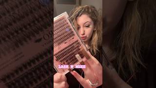 LASH WITH MEEE lashes cutelashes lashclusters shortvideo [upl. by Ttehc976]