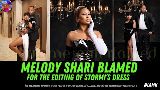 IT SEEMS LIKE STORMI’S MOM THINKS MELODY SHARI IS THE REASON STORMI’S DRESS WAS EDITED [upl. by Ludly124]