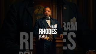 Americas First Black Senator Hiram Revels Legacyshorts [upl. by Crescin]