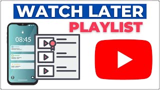 How to Find Watch Later Playlist on YouTube App 2024 [upl. by Frolick]