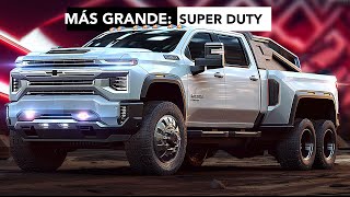 TOP 10 Camionetas mas grande que la SILVERADO [upl. by Naarah]