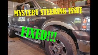 Ford Superduty Steering wander repairAxleshaft ujoints [upl. by Arst885]