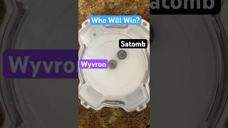 Wyvron Vs Satomb Beyblade Battle beybladeburst [upl. by Kellie]