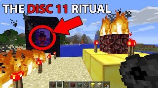 The Disc 11 Ritual CURSED My Minecraft Game Do NOT Try This [upl. by Menard]