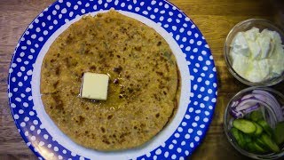 Gobi Paratha Recipe  How to make gobi paratha  Two ways of stuffing paratha [upl. by Aelram]