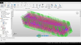 Programa completo de balastro en cuarto eje con FeatureCAM parte1 CAD CAM [upl. by Malinda]