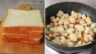 Dont Waste Leftover Bread Make This Easy And Delicious Recipe [upl. by Asselam658]