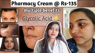 GA 6 Cream  Glyco 6 CreamGlycolic Acid 6 Cream  With Cure more than 7 problems Multiple benefits [upl. by Lorrac332]