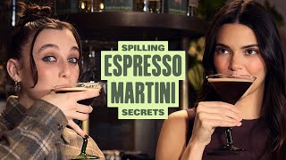 Spilling Espresso Martini Secrets with Kendall Jenner and Emma Chamberlain [upl. by Alviani]