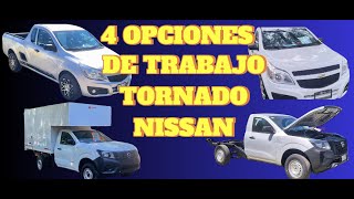 TORNADO Y NISSAN CAMIONETAS DE TRABAJO 4 OPCIONES [upl. by Eenyaj260]