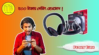 Best Budget Gaming Headphones in Bangladesh  Gaming Headphone Under 500 tk  Budget PC Headset ITB [upl. by Airdnal698]