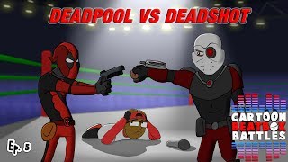 Deadpool Vs Deadshot  Cartoon Beatbox Battles [upl. by Sik]