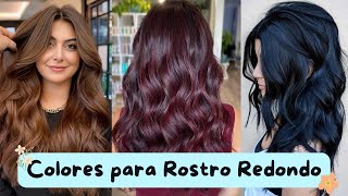 Colores de cabello para Rostro Redondo [upl. by Slifka]