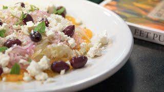 Eet Puur  Recept Sinaasappelvenkelsalade [upl. by Gagne118]