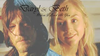 Daryl and Beth  When I Look At You [upl. by Yllas]