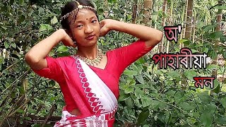 O Pahariya mon  assamese dance  Dance by Plabita Chetia  Song by Barnali Kolita [upl. by Marriott]