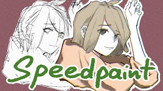 【SPEEDPAINT】Doozing off  September Calendar Illustration  Clip Studio Paint [upl. by Arluene]