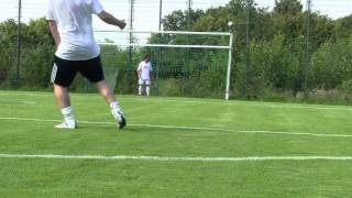 DAVID BECKHAM FREE KICKS vs CRISTIANO RONALDO FREEKICKS  CONTEST [upl. by Philcox]