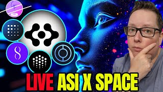 Fetch AI FET  ASI X Space LIVE Discussing CUDOS Integration [upl. by Inaboy978]