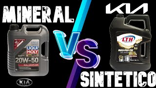 Aceite mineral VS Sintético ¿Cuál es mejor para mi Kia [upl. by Adiuqal]