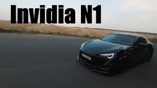 GT86BRZFRS Invidia N1 exhaust sound  Flyby revs cabin sound [upl. by Kirbee]