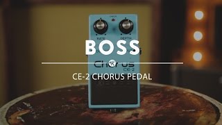 Boss CE2 Chorus Pedal  Reverb Demo Video [upl. by Mattie]