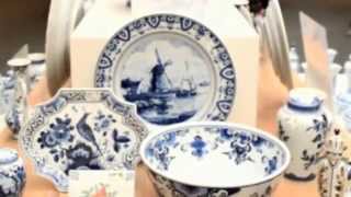 A Visit to Royal Delft Pottery in Holland [upl. by Vivian]