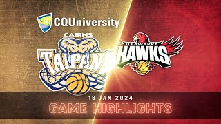 NBL Mini Illawarra Hawks vs Cairns Taipans  Extended Highlights [upl. by Josh915]