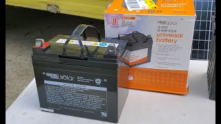 Harbor Freight 35ah AGM Battery [upl. by Akere]