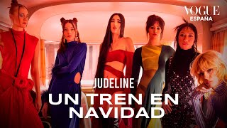 Judeline Un tren en Navidad  VOGUE España [upl. by Ailemor]