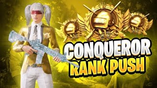 LIVE VERTICAL I PUBG MOBILE CONQUER RANK PUSHING I 34 UPDATE [upl. by Yromem]