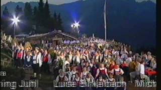 Lustige Musikanten  Finale  Edelweiß Lied Kufsteiner Lied [upl. by Gosselin]