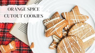 Orange Five Spice Cookies  Christmas Cookie Bake with Me 🎄 [upl. by Marl]