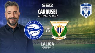 ⚽️ DEPORTIVO ALAVÉS 1  1 CD LEGANÉS LaLiga 2425  Jornada 15 [upl. by Haneeja]