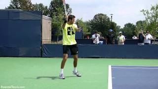 Juan Martin del Potro Forehand in Slow Motion HD [upl. by Iadrahs]