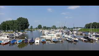 Extreem hoogwater Haven Heusden Vesting [upl. by Ecirb993]