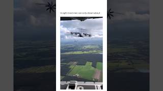 Incredible Footage Airman Captures Two A400M Aircraft from Cargo Door in Stunning Aerial View [upl. by Edra909]