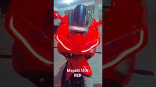 Megelli 150r RED megelli sportsbike [upl. by Nonnairb]