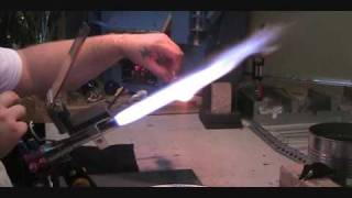 Glass Blowing Ornament Video [upl. by Greenman]