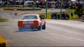 Targa Tasmania 2016  Holden HQ Monaro V8 Pure Sound [upl. by Ahsenav]